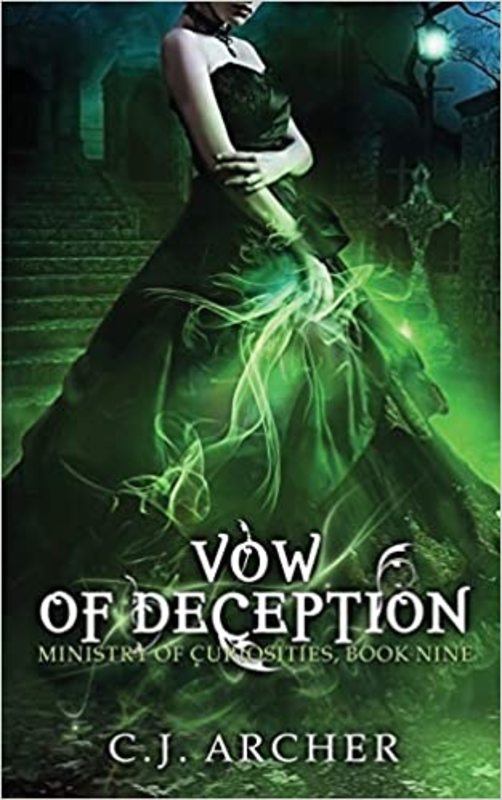 Book cover for "Vow of Deception" by CJ Archer