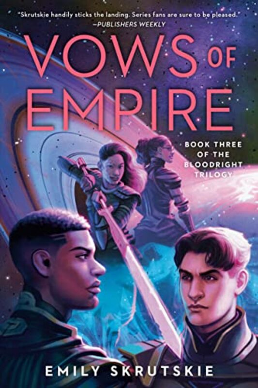 Book cover for "Vows of Empire" by Emily Skrutskie