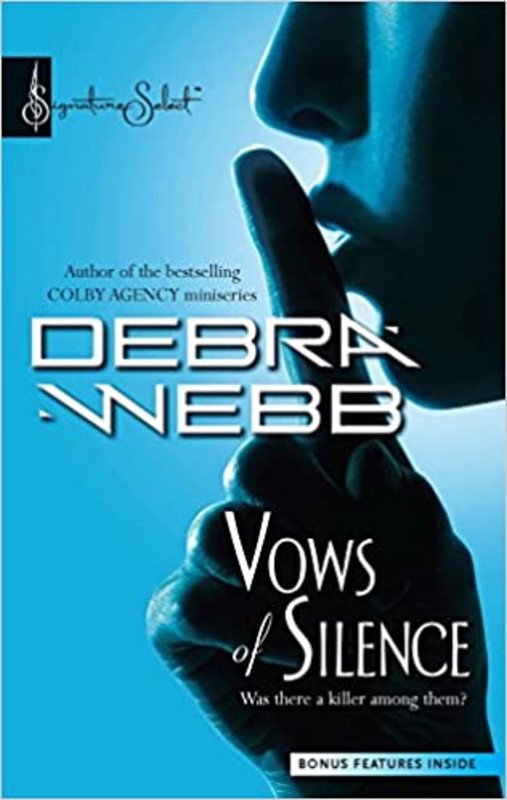 Book cover for "Vows of Silence" by Debra Webb