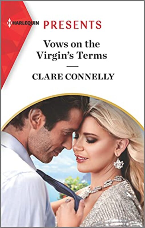 Book cover for "Vows on the Virgin's Terms" by Clare Connelly