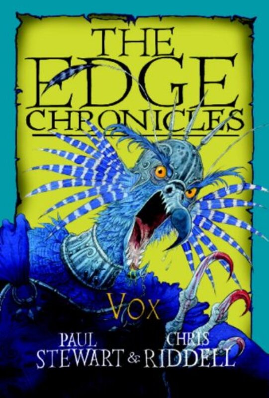 Book cover for "Vox" by Paul Stewart