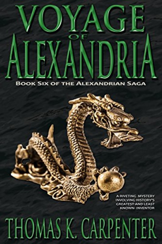 Book cover for "Voyage of Alexandria" by Thomas K Carpenter