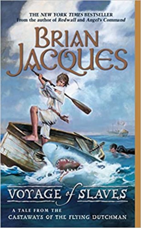 Book cover for "Voyage of Slaves" by Brian Jacques