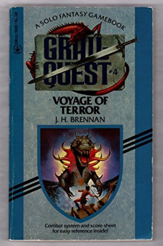 Book cover for "Voyage of Terror" by JH Brennan