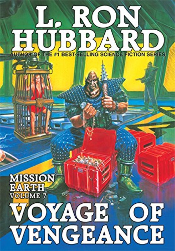 Book cover for "Voyage of Vengeance" by L Ron Hubbard