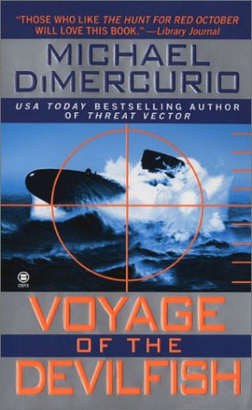Book cover for "Voyage of the Devilfish" by Michael DiMercurio