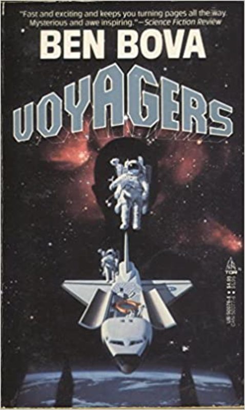 Book cover for "Voyagers" by Ben Bova