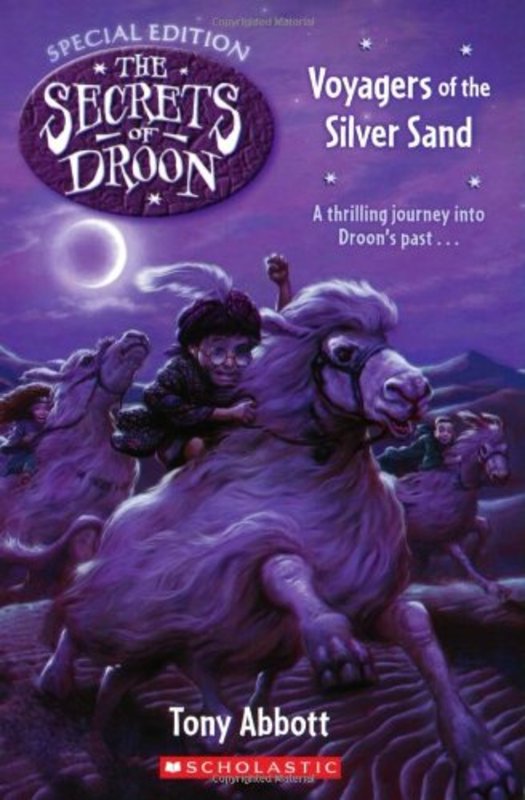 Book cover for "Voyagers Of The Silver Sand" by Tony Abbott