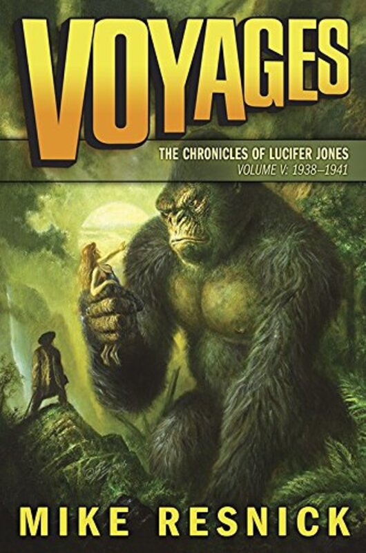 Book cover for "Voyages" by Mike Resnick