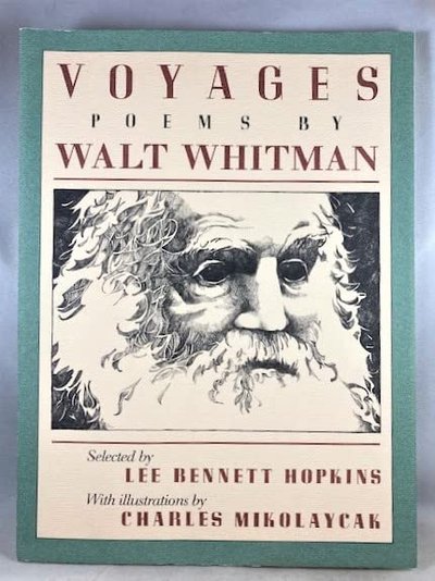 Book cover for "Voyages" by Walt Whitman