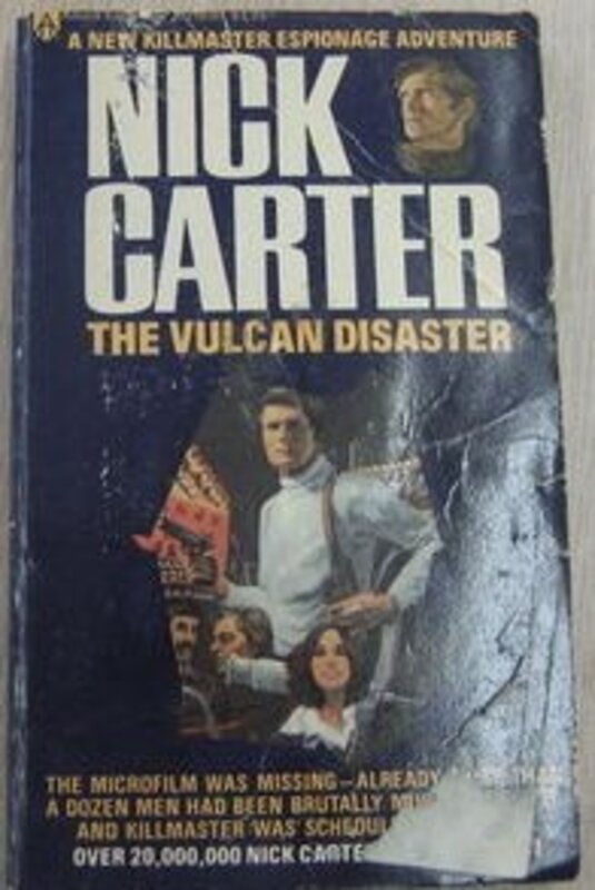 Book cover for "Vulcan Disaster" by Nick Carter