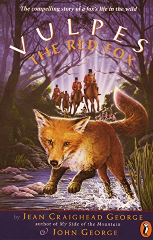 Book cover for "Vulpes, the Red Fox" by Jean Craighead George