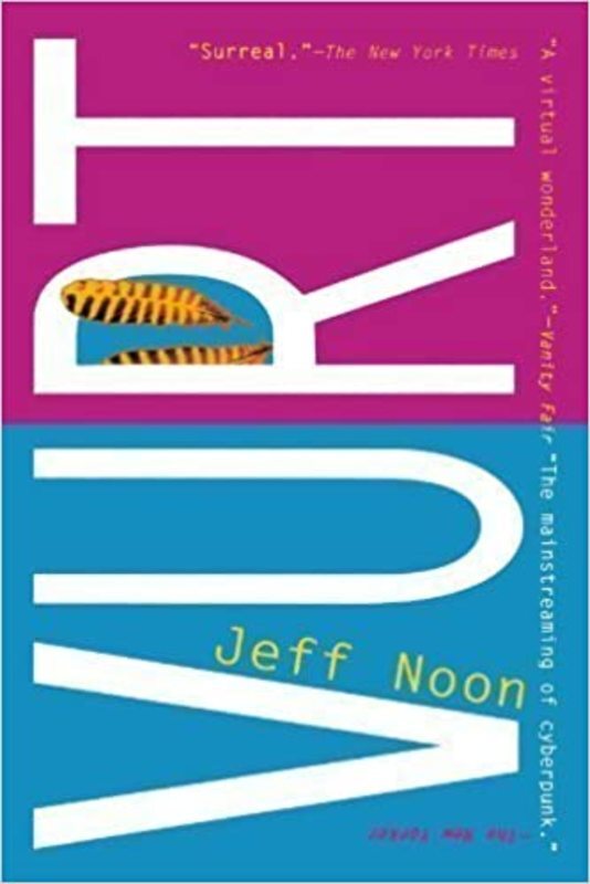 Book cover for "Vurt" by Jeff Noon