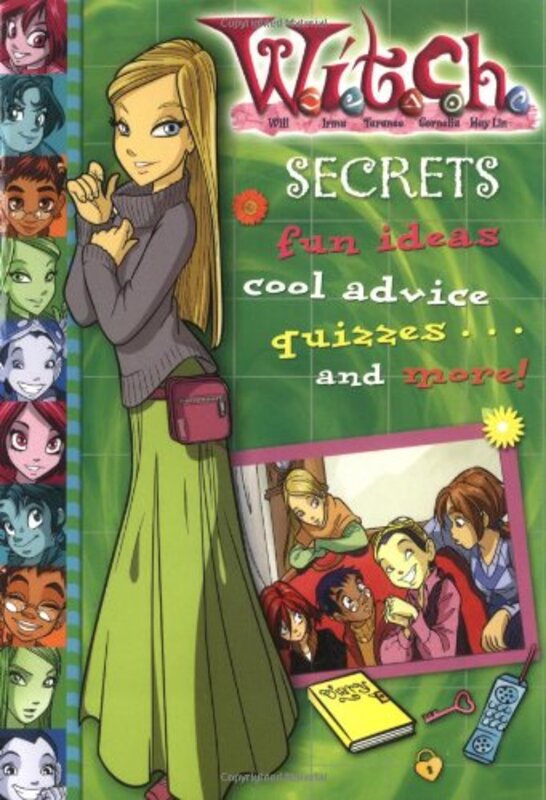 Book cover for "W.I.T.C.H. Secrets" by Parke Godwin