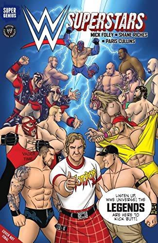 Book cover for "WWE Superstars #3" by Mick Foley