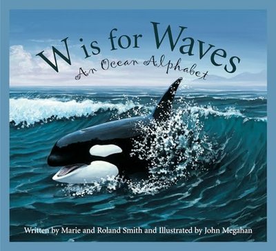 Book cover for "W is for Waves" by Roland Smith