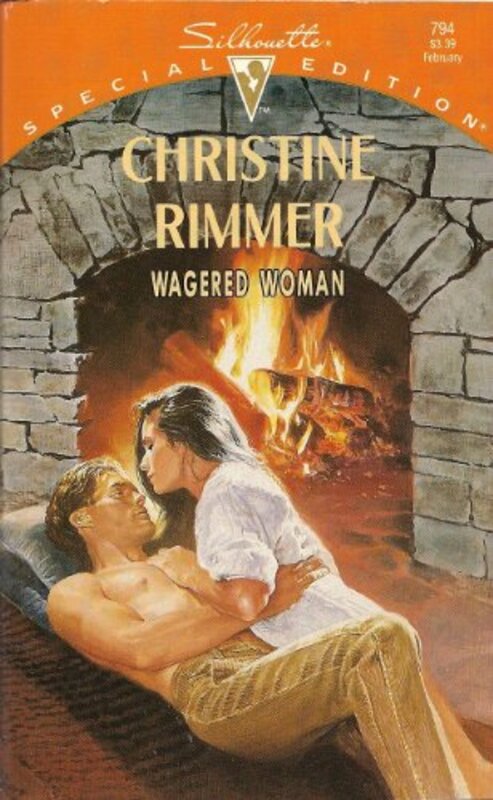 Book cover for "Wagered Woman" by Christine Rimmer