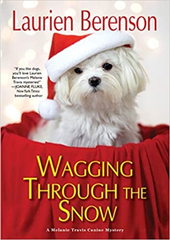Book cover for "Wagging Through the Snow" by Laurien Berenson