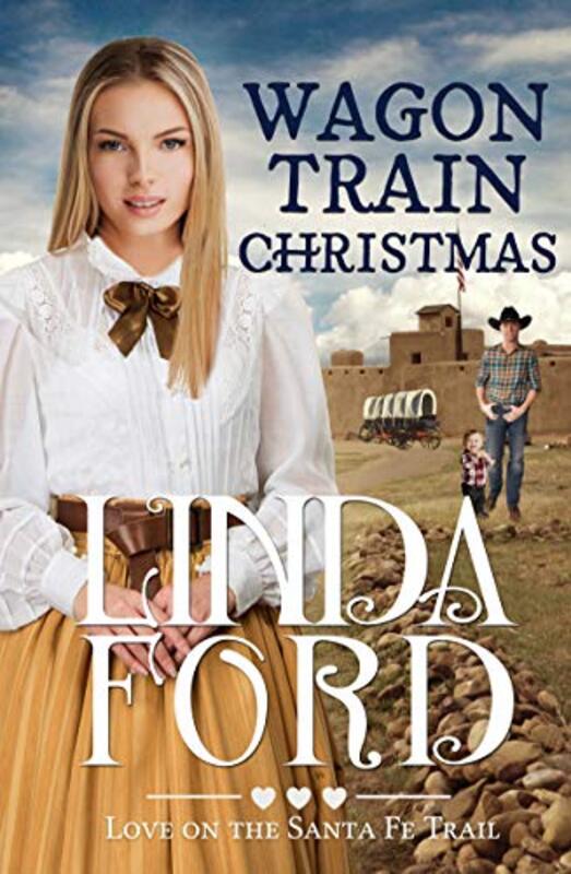 Book cover for "Wagon Train Christmas" by Linda Ford