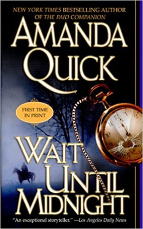 Book cover for "Wait Until Midnight" by Amanda Quick