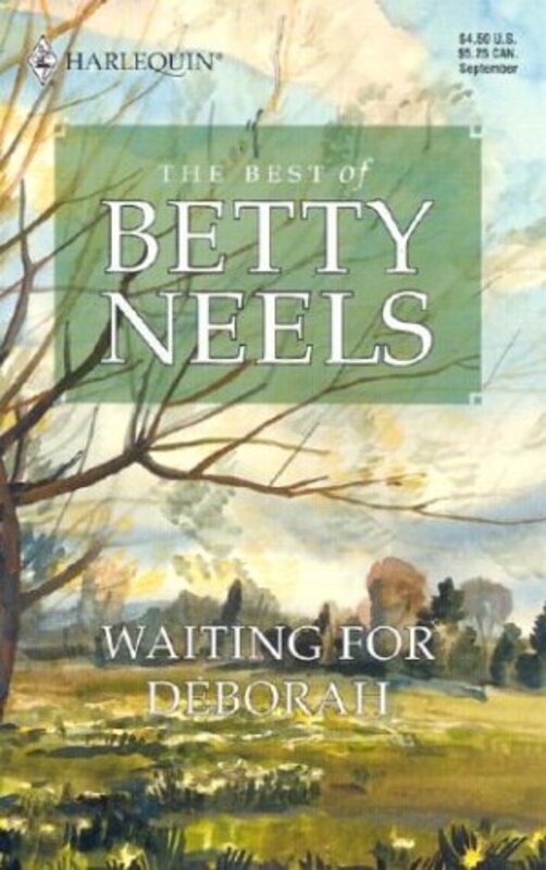 Book cover for "Waiting for Deborah" by Betty Neels