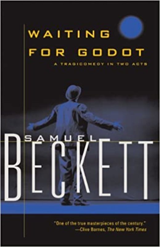 Book cover for "Waiting for Godot" by Samuel Beckett
