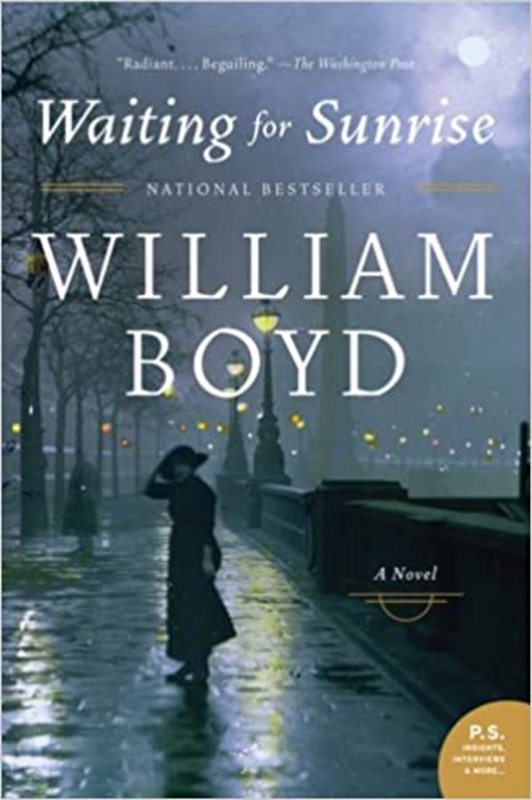 Book cover for "Waiting for Sunrise" by William Boyd