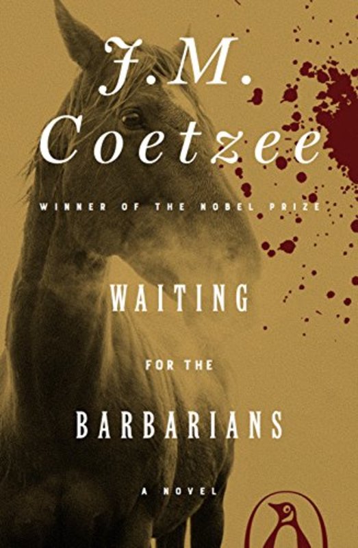 Book cover for "Waiting for the Barbarians" by J. M. Coetzee