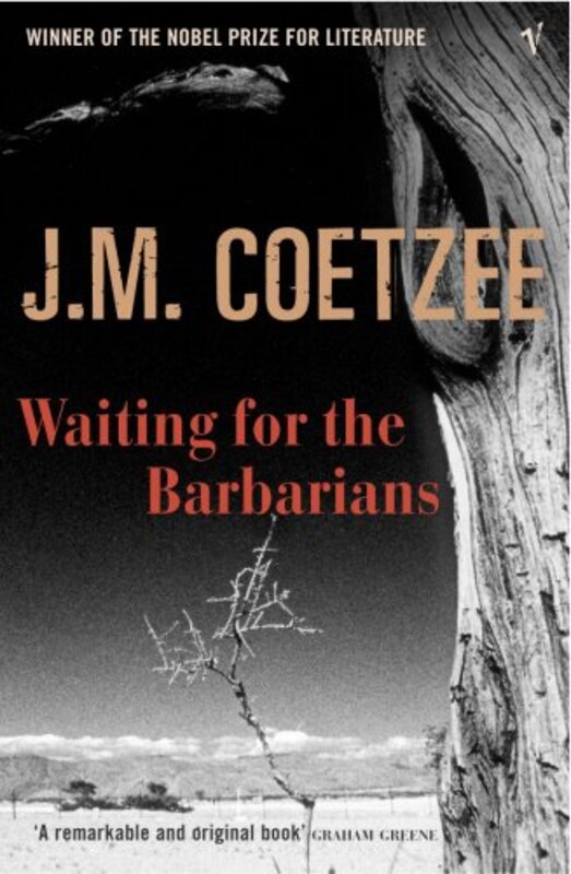 Book cover for "Waiting for the Barbarians" by JM Coetzee