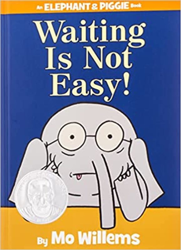 Book cover for "Waiting is Not Easy!" by Mo Willems