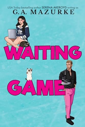 Book cover for "Waiting Game" by Serena Akeroyd