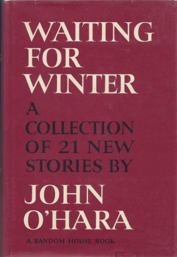 Book cover for "Waiting for Winter" by John O'Hara