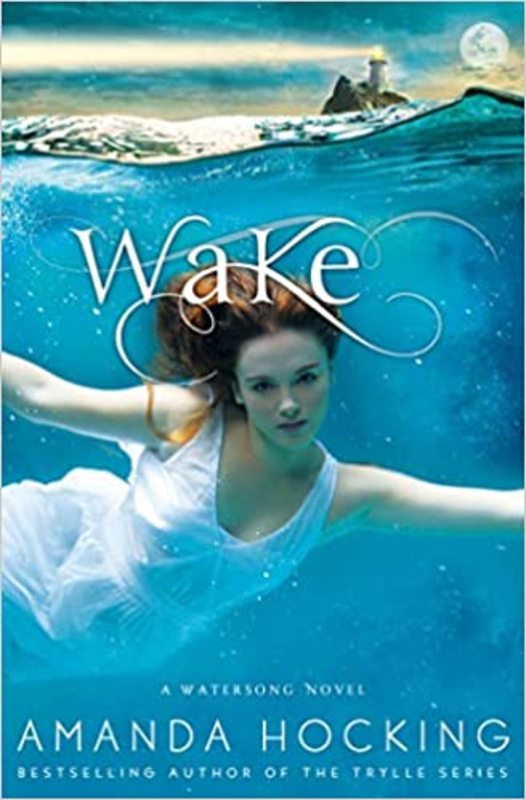 Book cover for "Wake" by Amanda Hocking