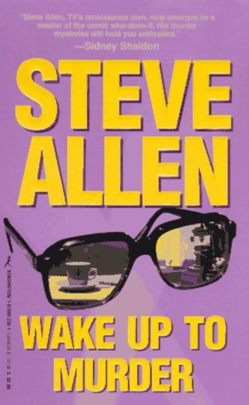 Book cover for "Wake Up To Murder" by Steve Allen