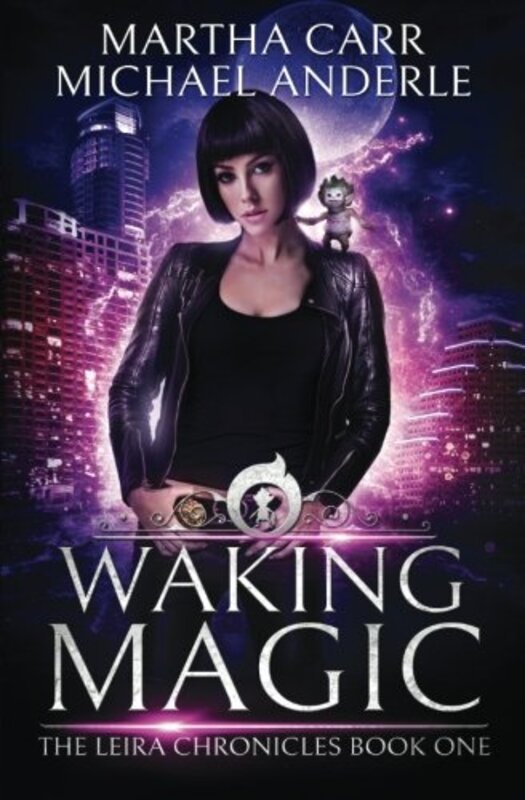 Book cover for "Waking Magic" by Martha Carr
