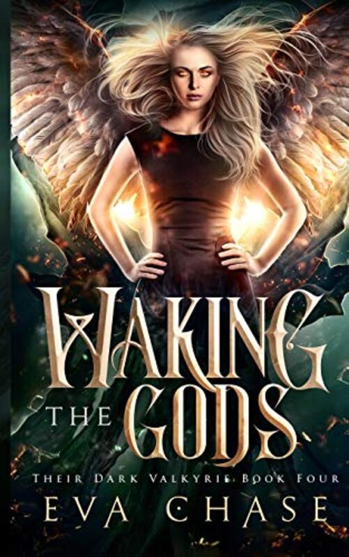 Book cover for "Waking the Gods" by Eva Chase