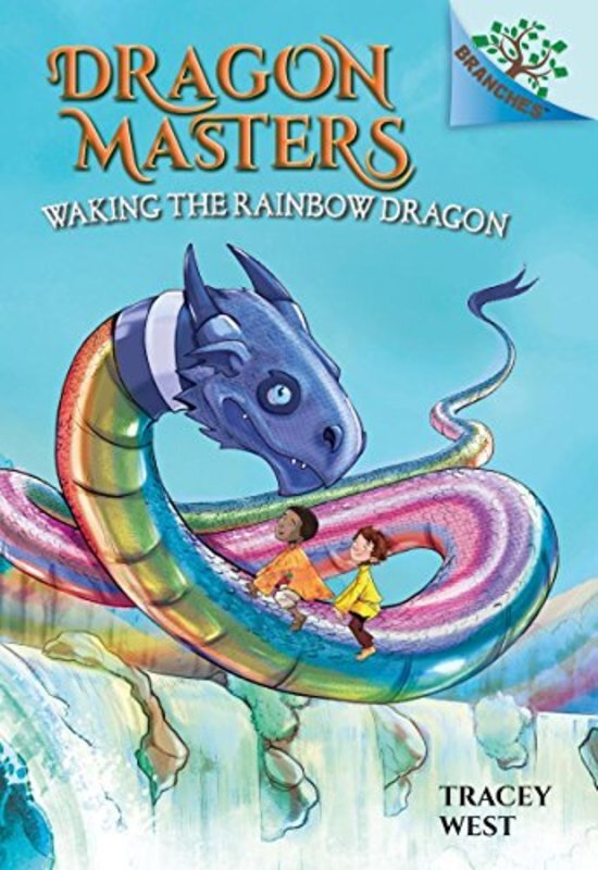 Book cover for "Waking the Rainbow Dragon" by Tracey West