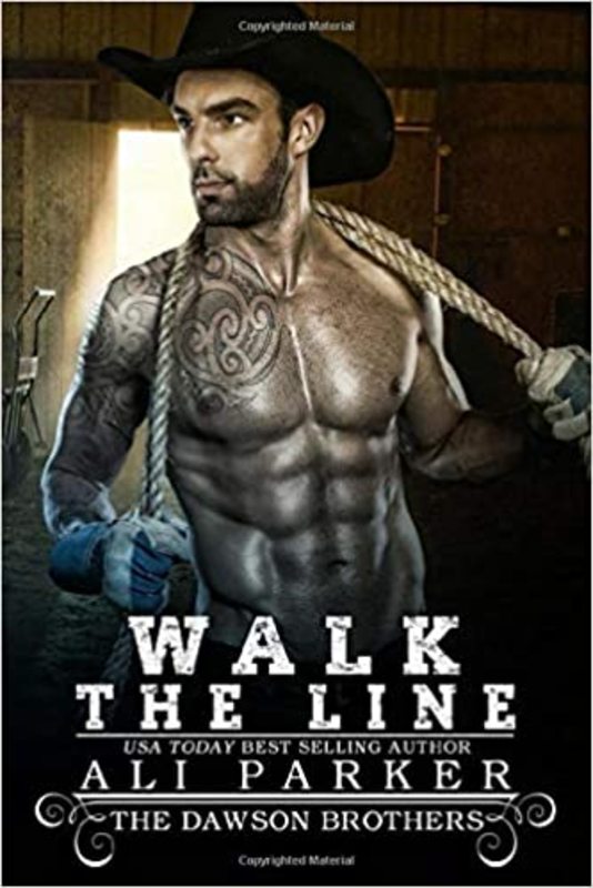 Book cover for "Walk The Line" by Ali Parker