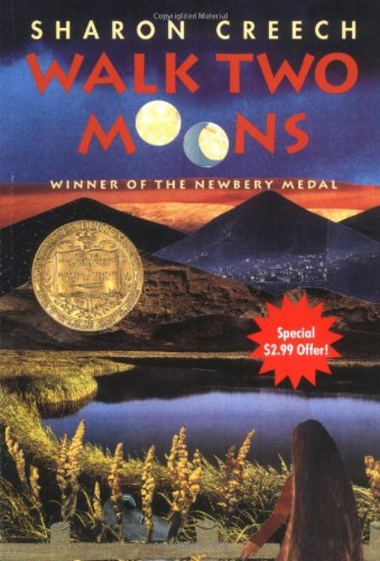 Book cover for "Walk Two Moons" by Sharon Creech
