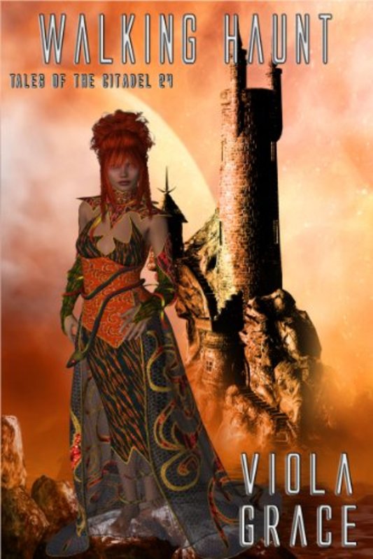 Book cover for "Walking Haunt" by Viola Grace