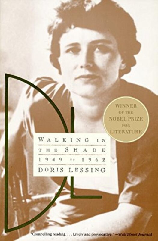 Book cover for "Walking in the Shade" by Doris Lessing