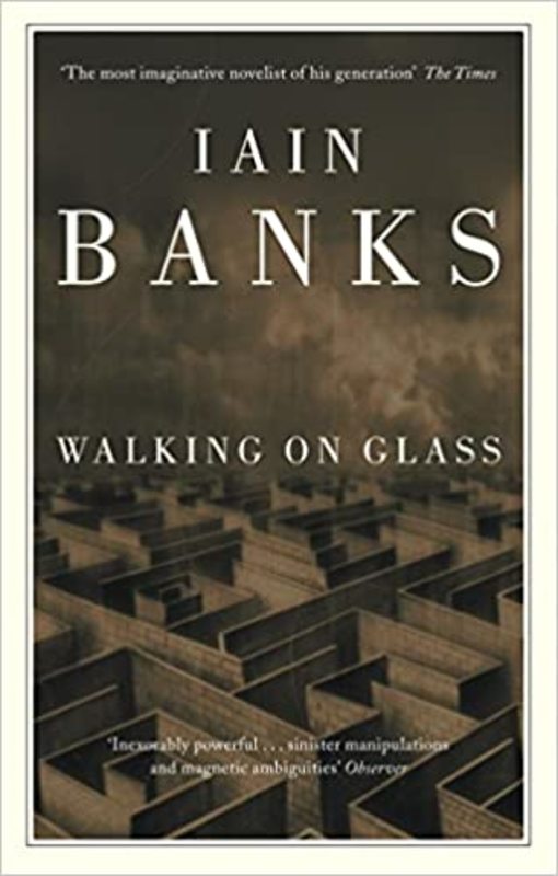 Book cover for "Walking on Glass" by Iain M Banks