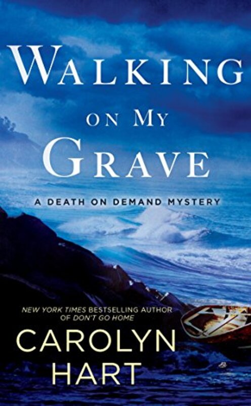 Book cover for "Walking on My Grave" by Carolyn Hart