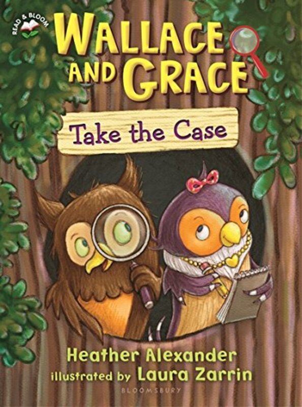 Book cover for "Wallace and Grace Take the Case" by Heather Alexander
