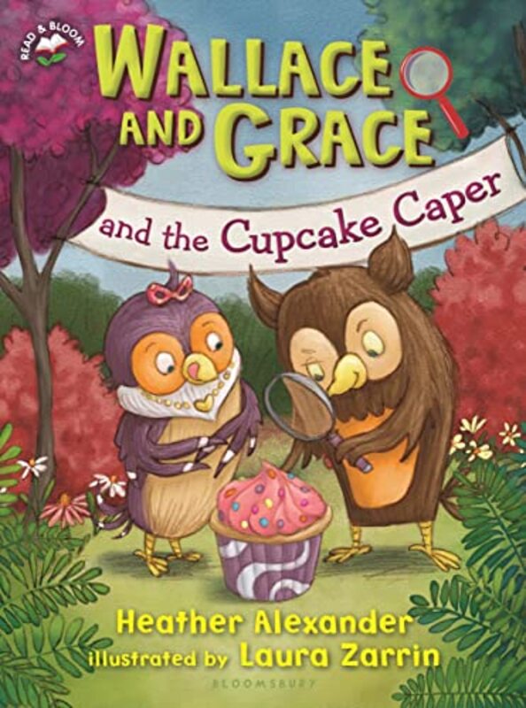Book cover for "Wallace and Grace and the Cupcake Caper" by Heather Alexander