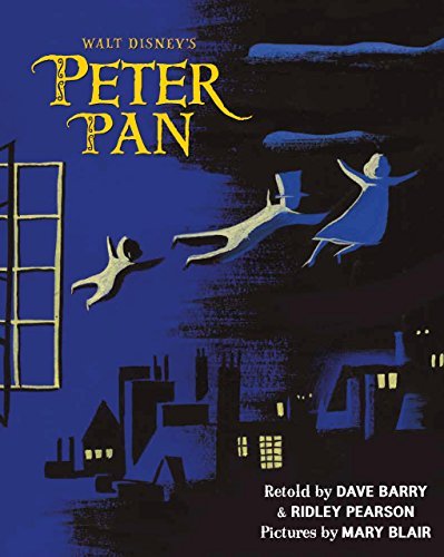 Book cover for "Walt Disney's Peter Pan" by Dave Barry