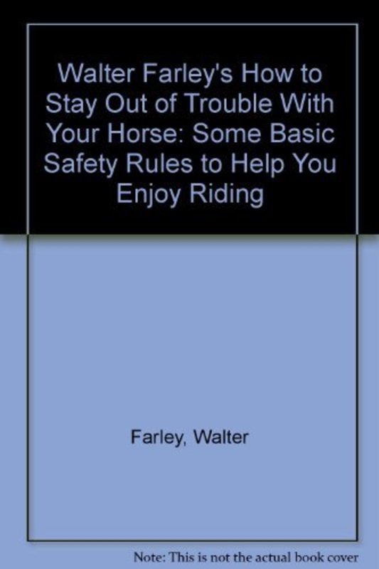 Walter Farley book cover