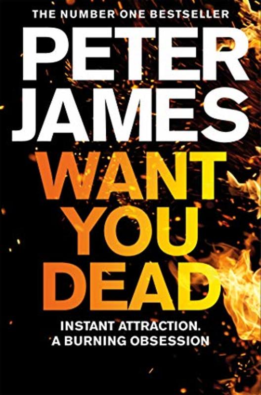 Book cover for "Want You Dead" by Peter James