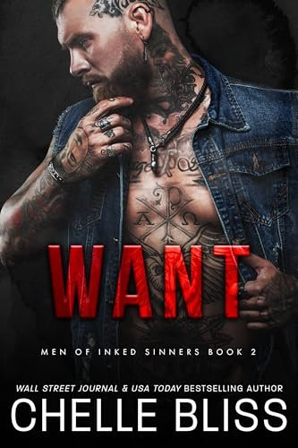 Book cover for "Want" by Chelle Bliss