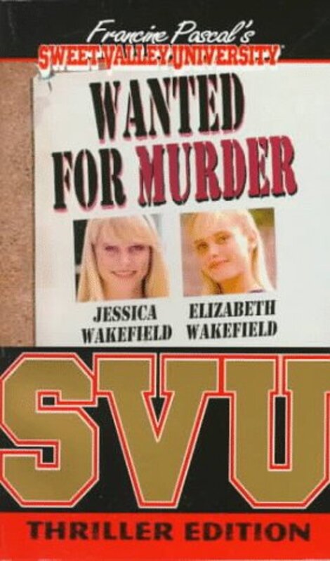 Book cover for "Wanted for Murder" by Francine Pascal